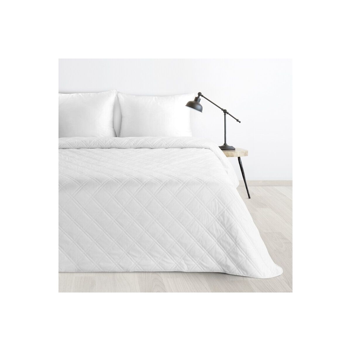 Voodikate D91 Luiz 8, Valge 200 x 220 cm