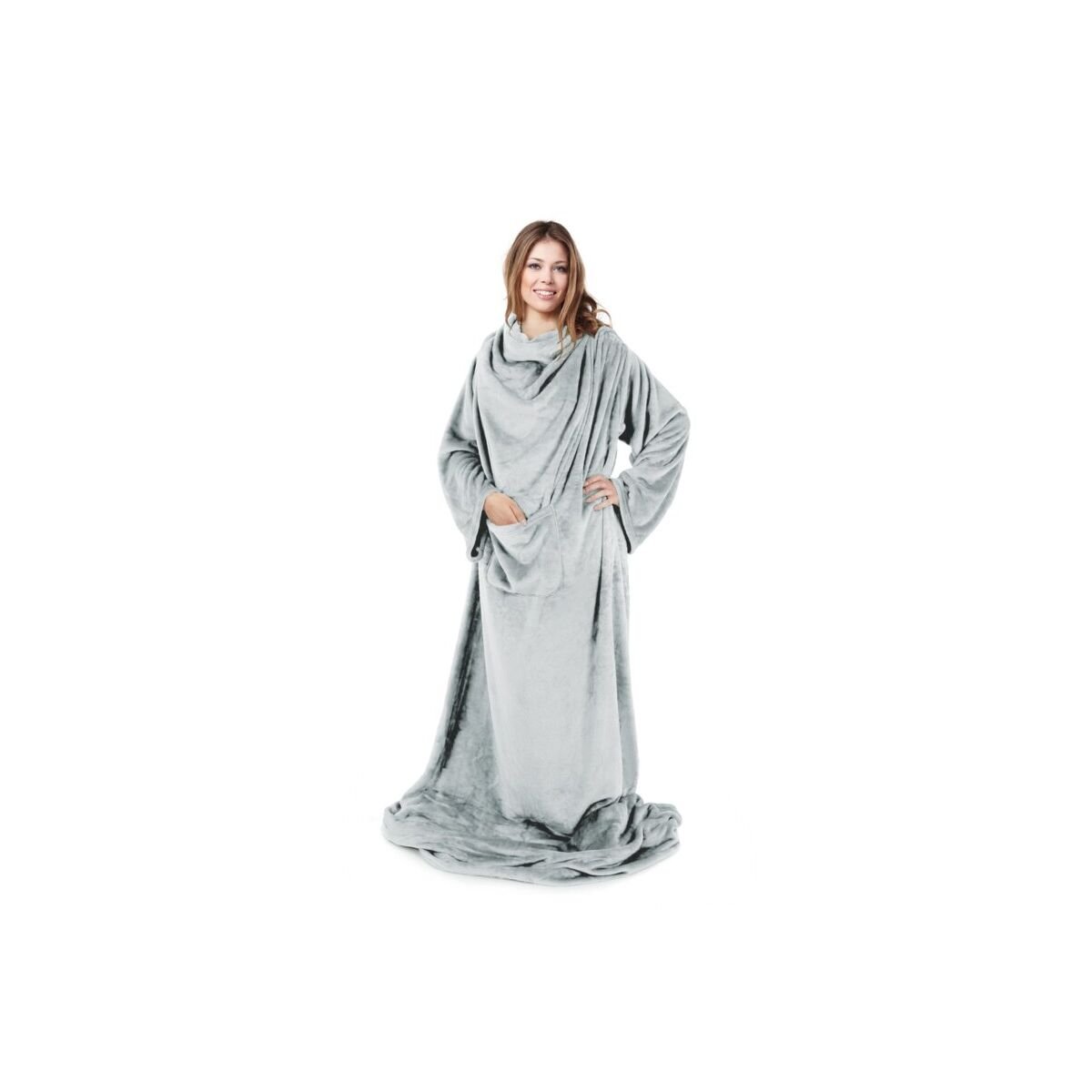 Hõbedane Pleed D91 TV 150 x 180 cm