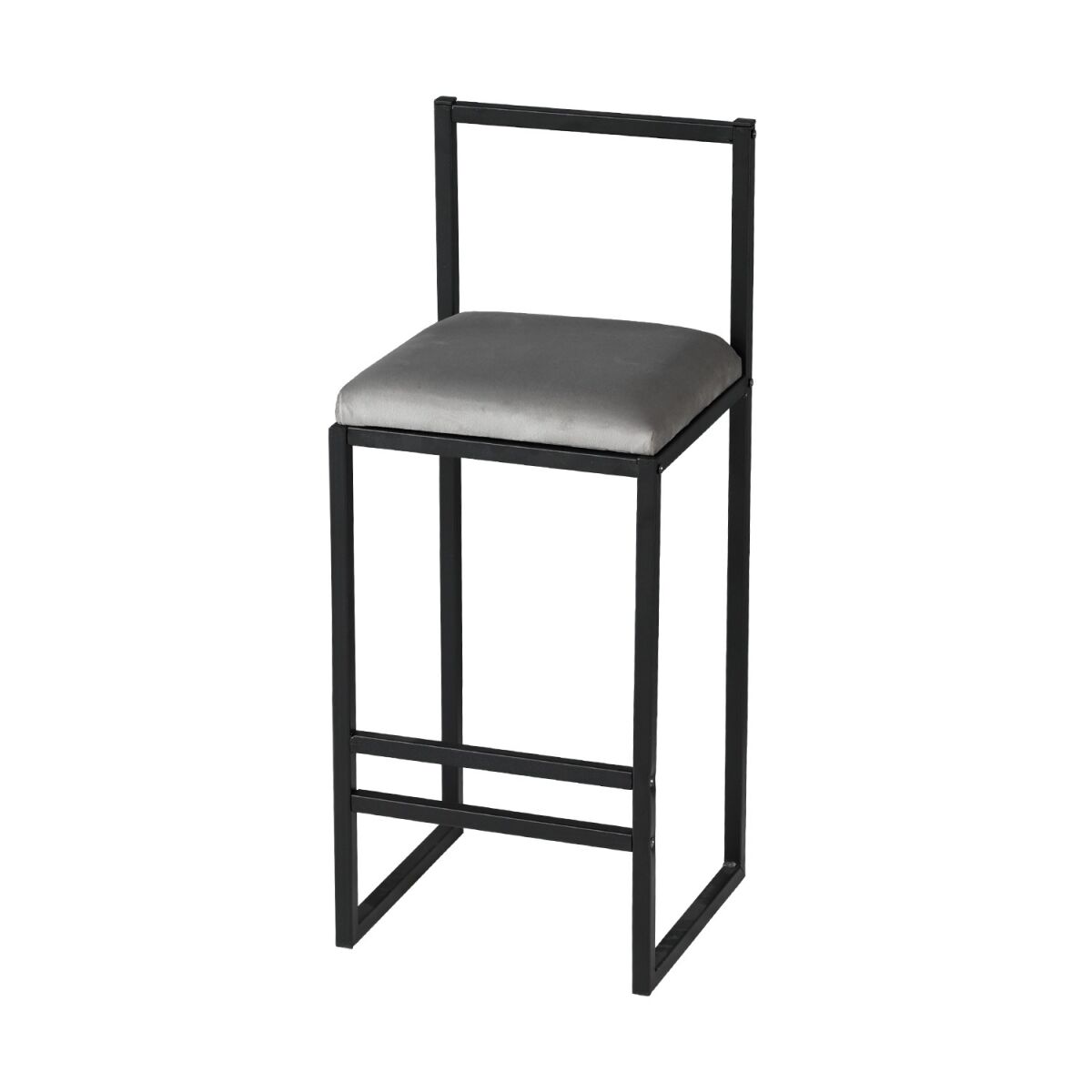 Stiilne Hall Baaritool, 100% Metall, 35x35x84 cm