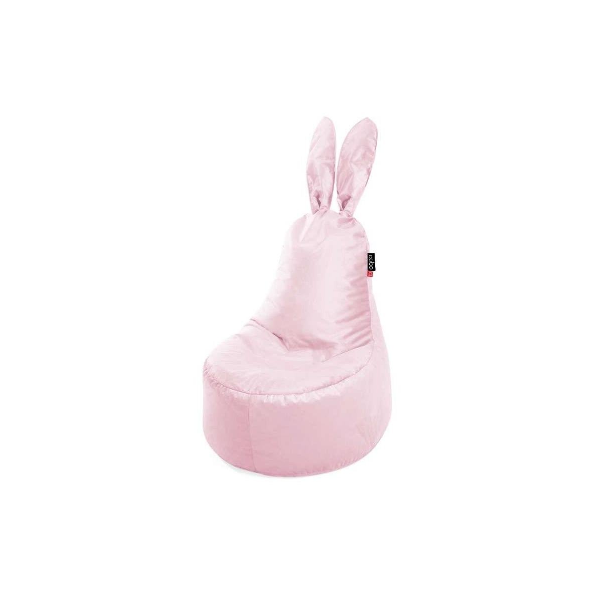 Beanbag Qubo™ Daddy Rabbit Petale VELVET FIT