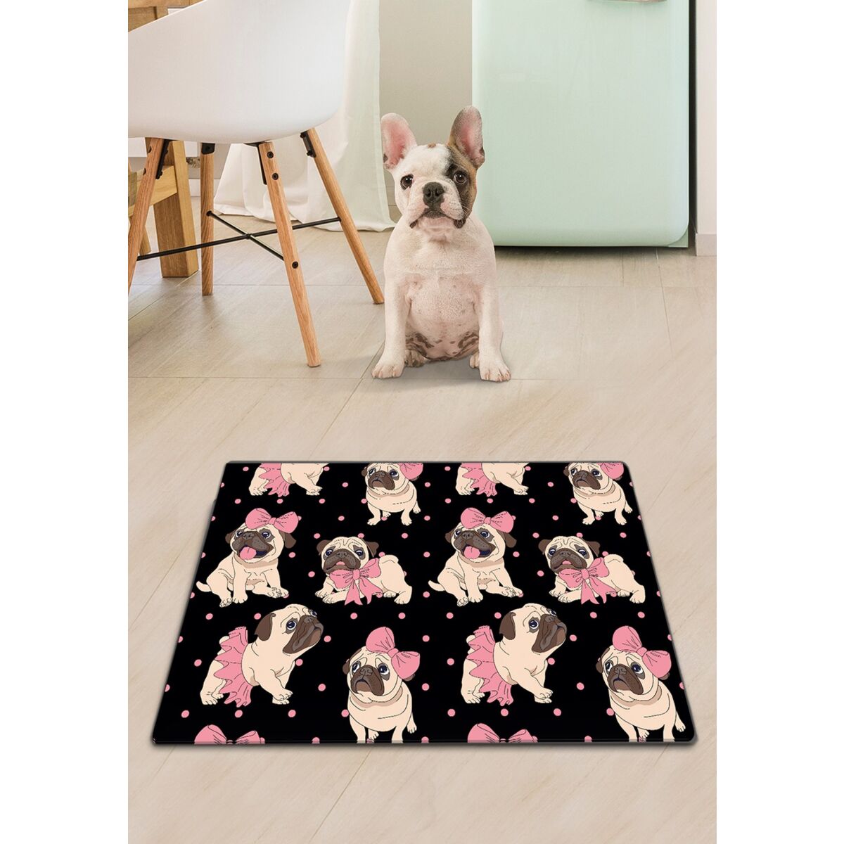 Vastupidav kassiliivamatt, 40 x 60 cm, 100% PVC, libisemiskindel põhjapind