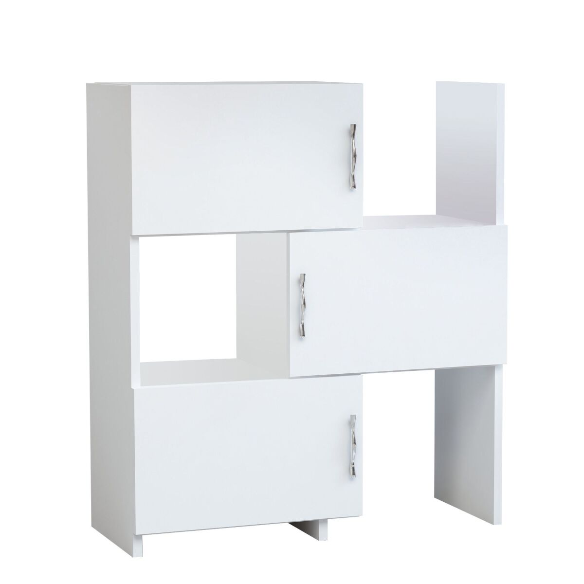 Mitmeotstarbeline Kummuti, Valge, 65 x 89.8 x 31.5 cm
