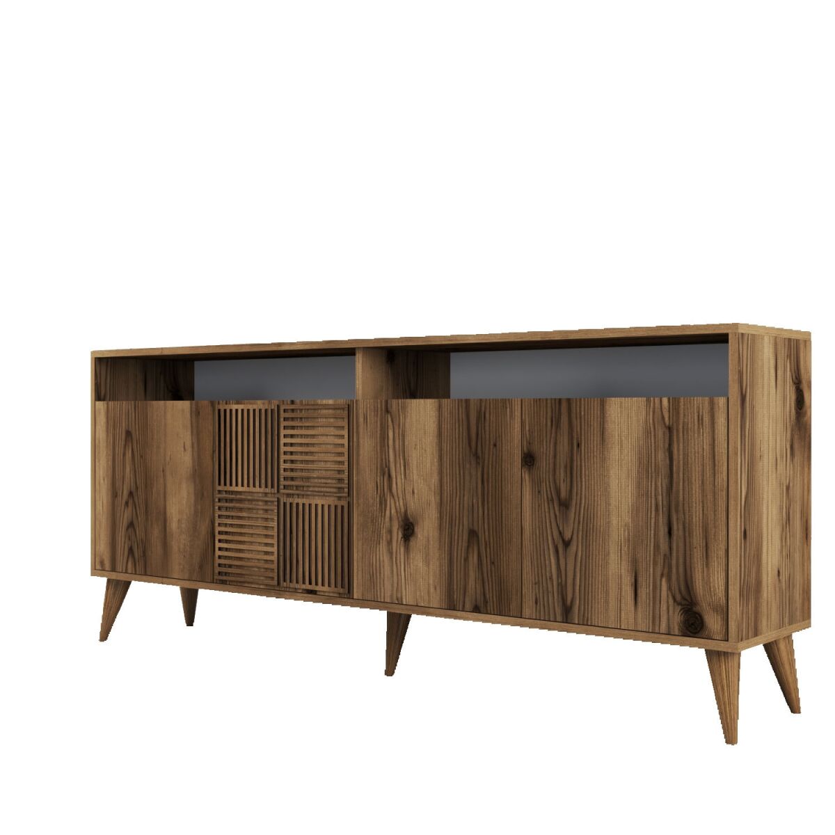 Elegantne Pähkel Konsoollaud, 180 cm x 78 cm x 35 cm