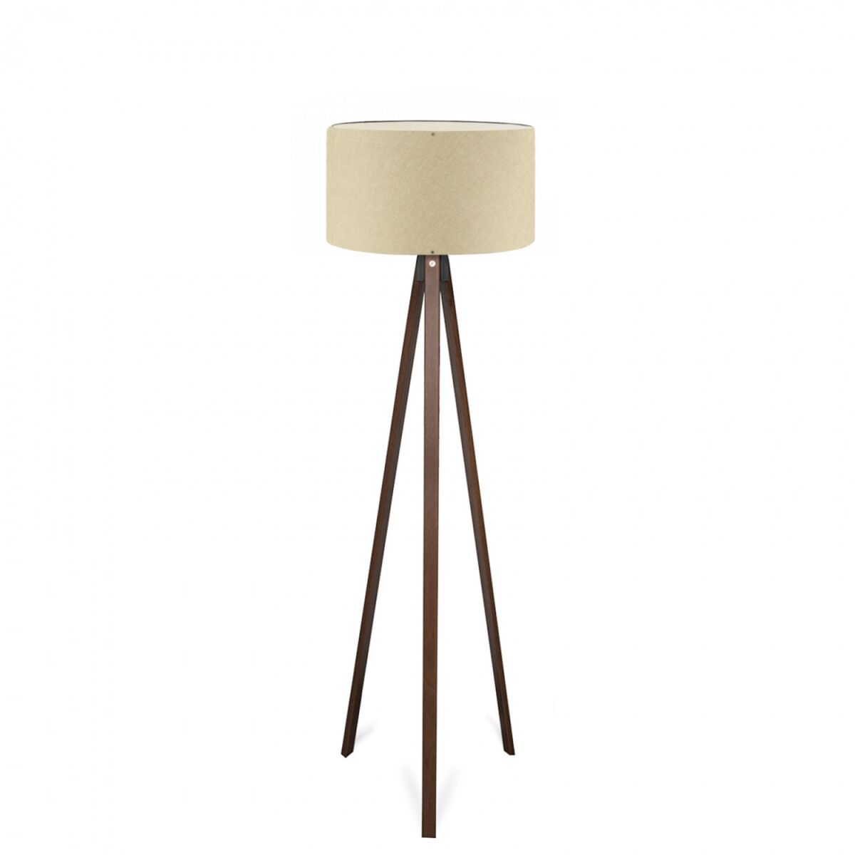Skandinaavia põrandalamp, 140 cm kõrgune, beež puidust disain, E27 sokkel (Max 40W), PVC kuppel (21 x 38 cm)