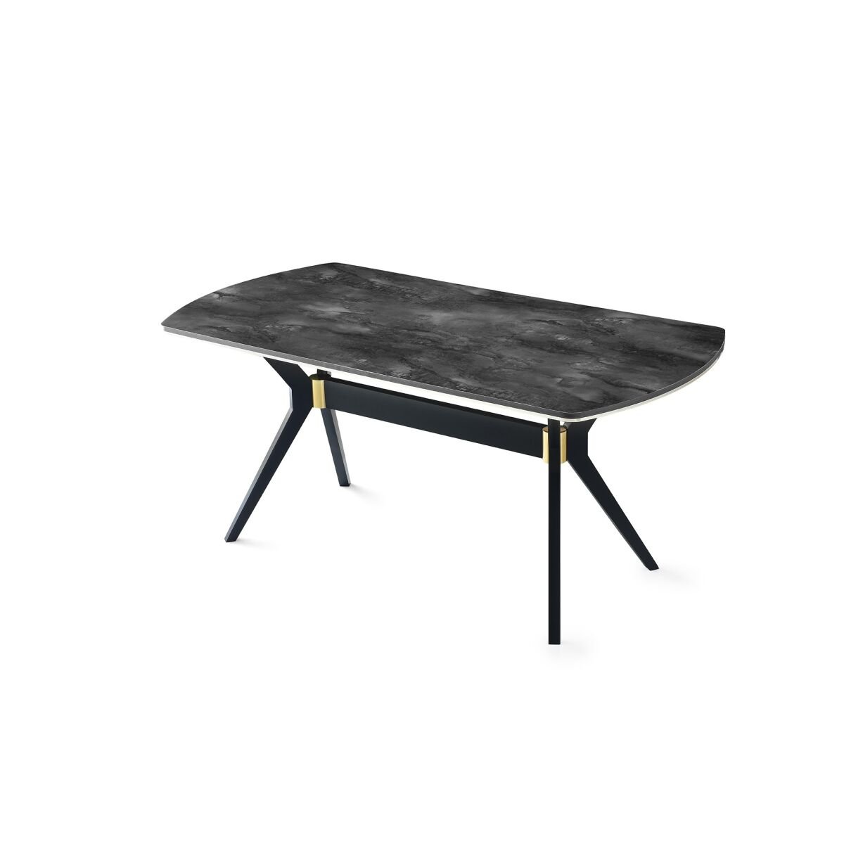 Elegant Baroque Dining Table, 180 cm x 90 cm x 77 cm