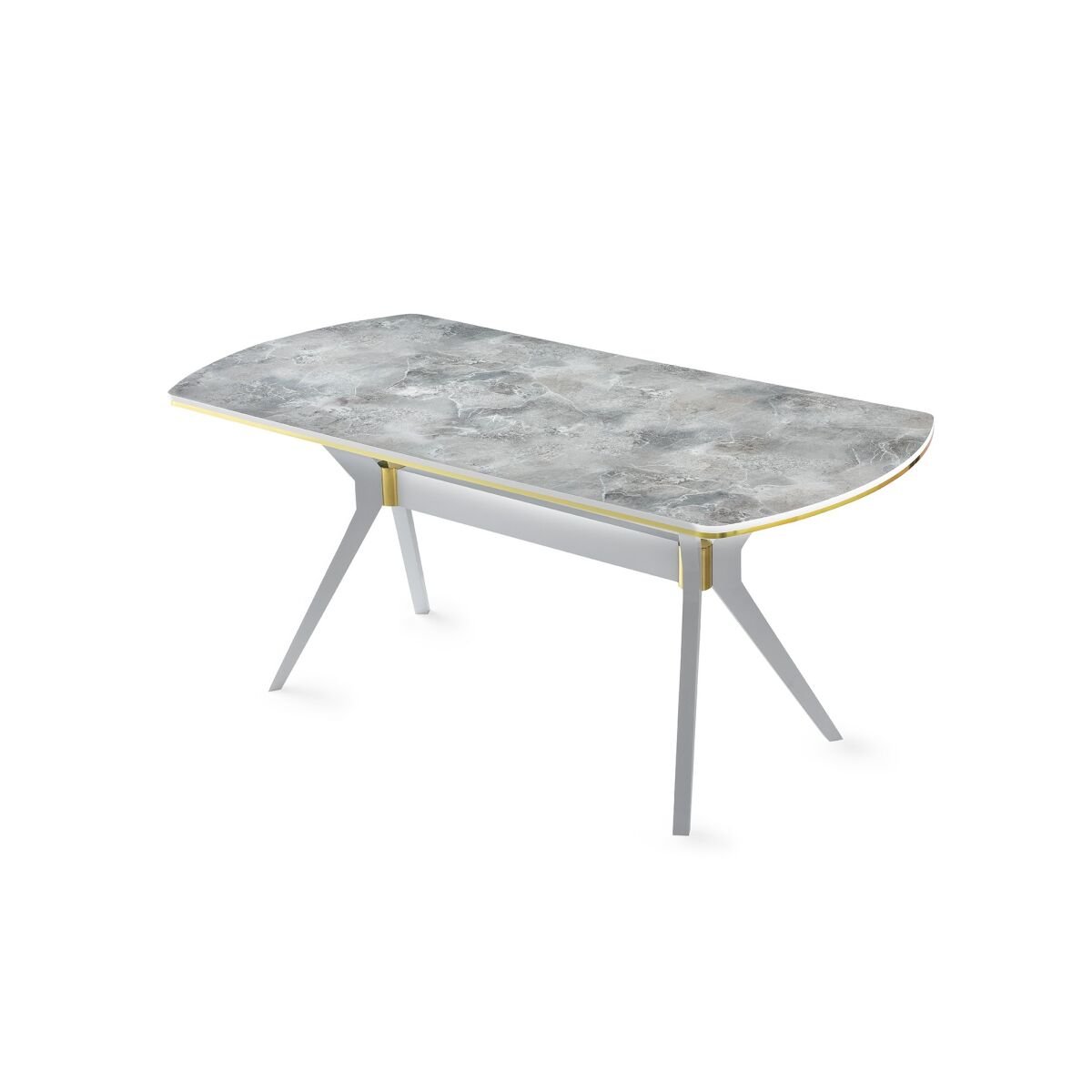 Elegant Baroque Dining Table, 180 cm x 90 cm x 77 cm
