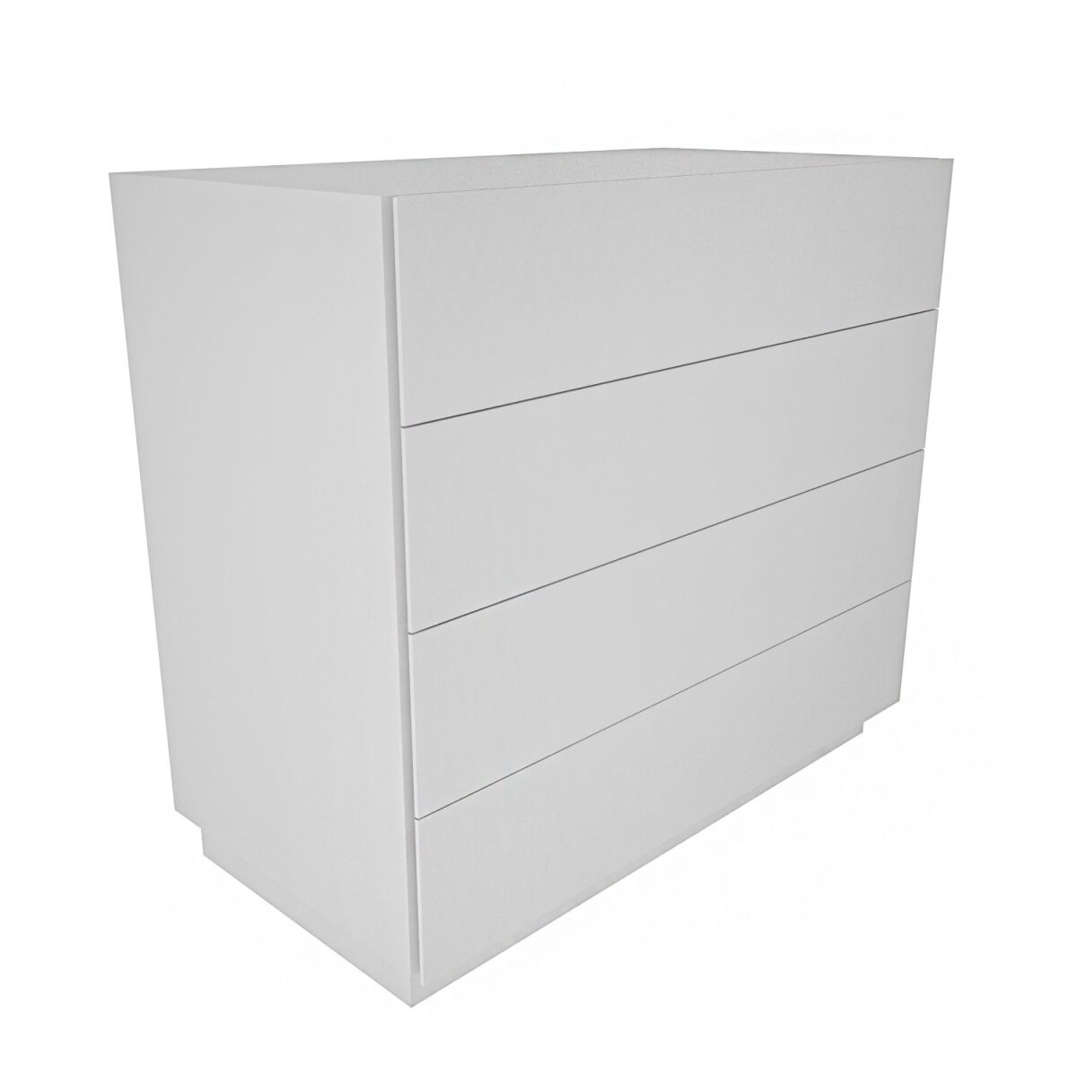 Moodne Valge Kummut, 90 cm x 45 cm x 81.6 cm