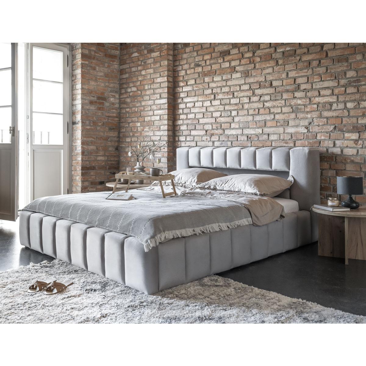 Кровать Bed Lamica+ metal frame/ gas lift / bedding box