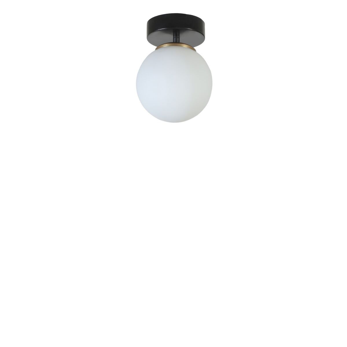 Elegantne must-valge lühter, metallkorpus, 15 cm läbimõõt, 20 cm kõrgus, E27 pesa maksimaalselt 40W, IP20