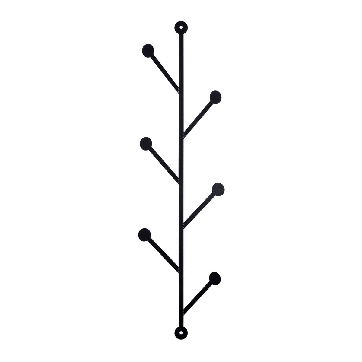 Tugev metallist seinakonks, must, 25 x 94 cm