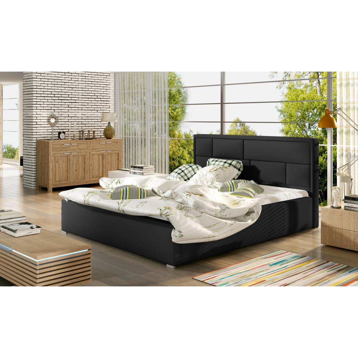 Bed Latina+ metal frame/ gas lift / bedding box