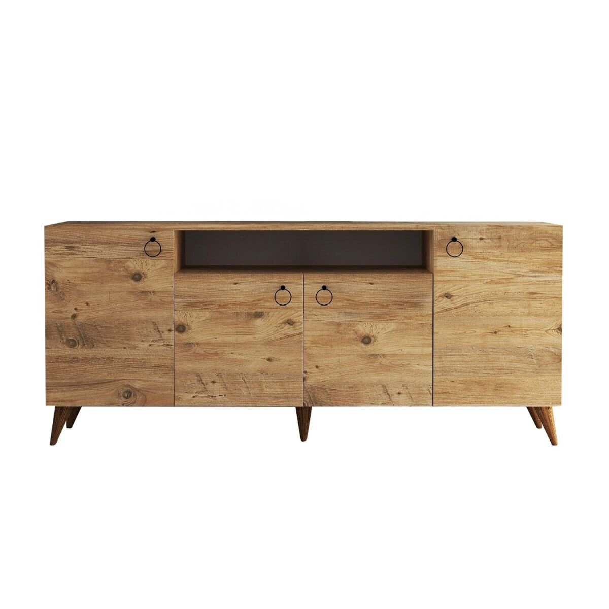 Elegantne konsoollaud, Atlantiline mänd, 180 x 79,3 x 44,5 cm