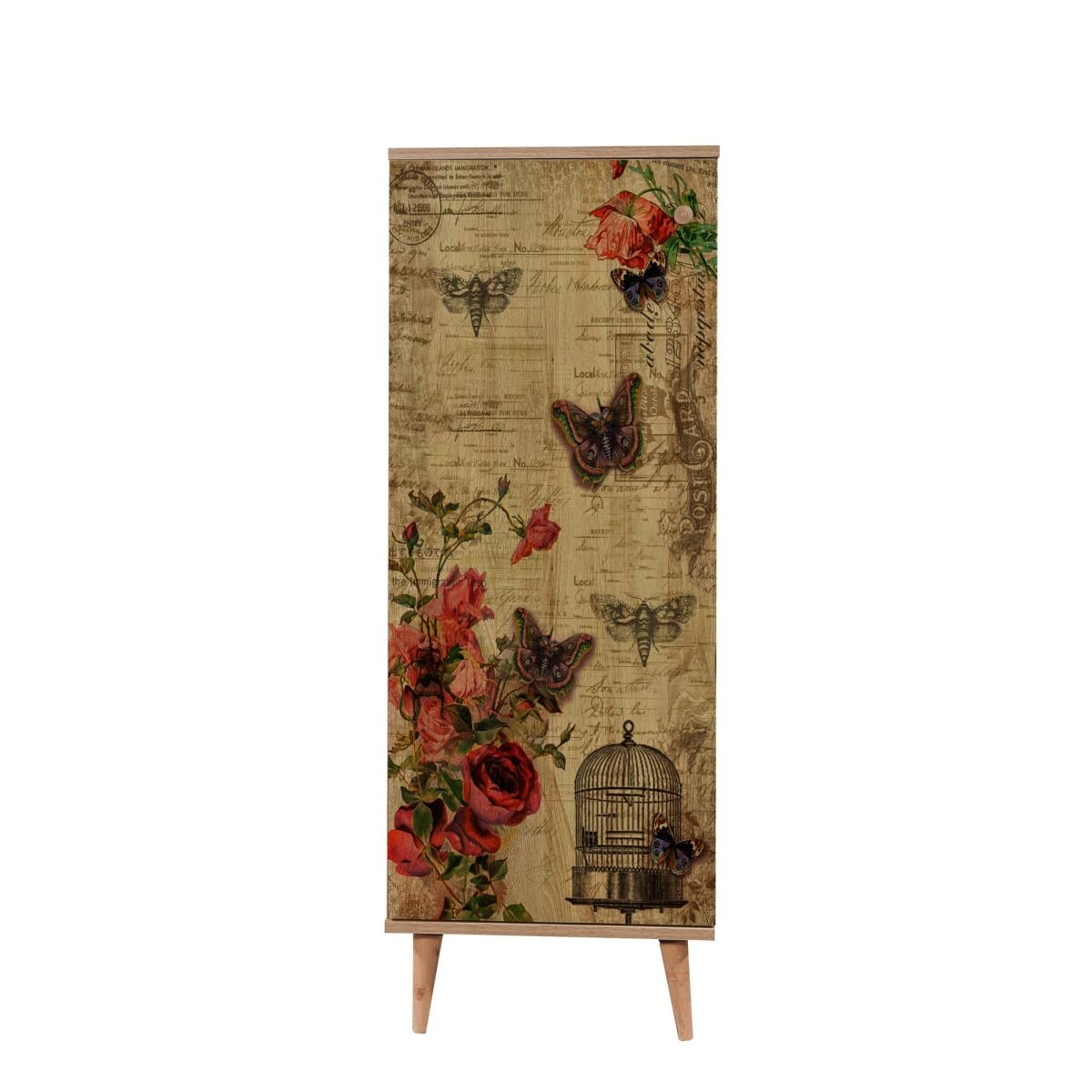 Stiilne Kingakapp, Sonoma Tamm, 50 x 135 x 38 cm