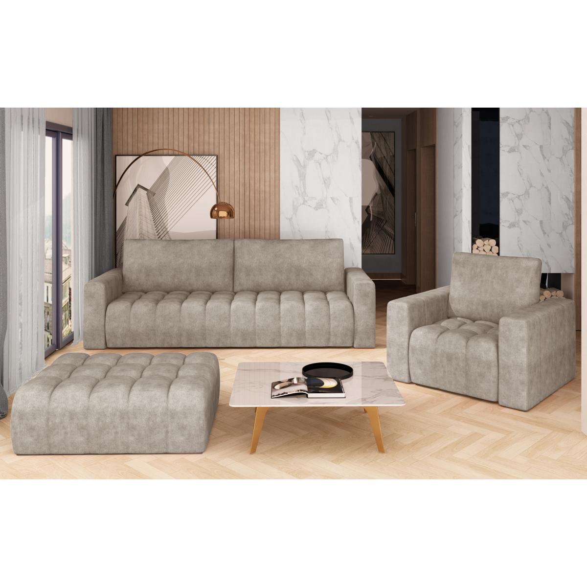 Soft Furniture Sets Lazaro 3+1+Pouf – Dora 21