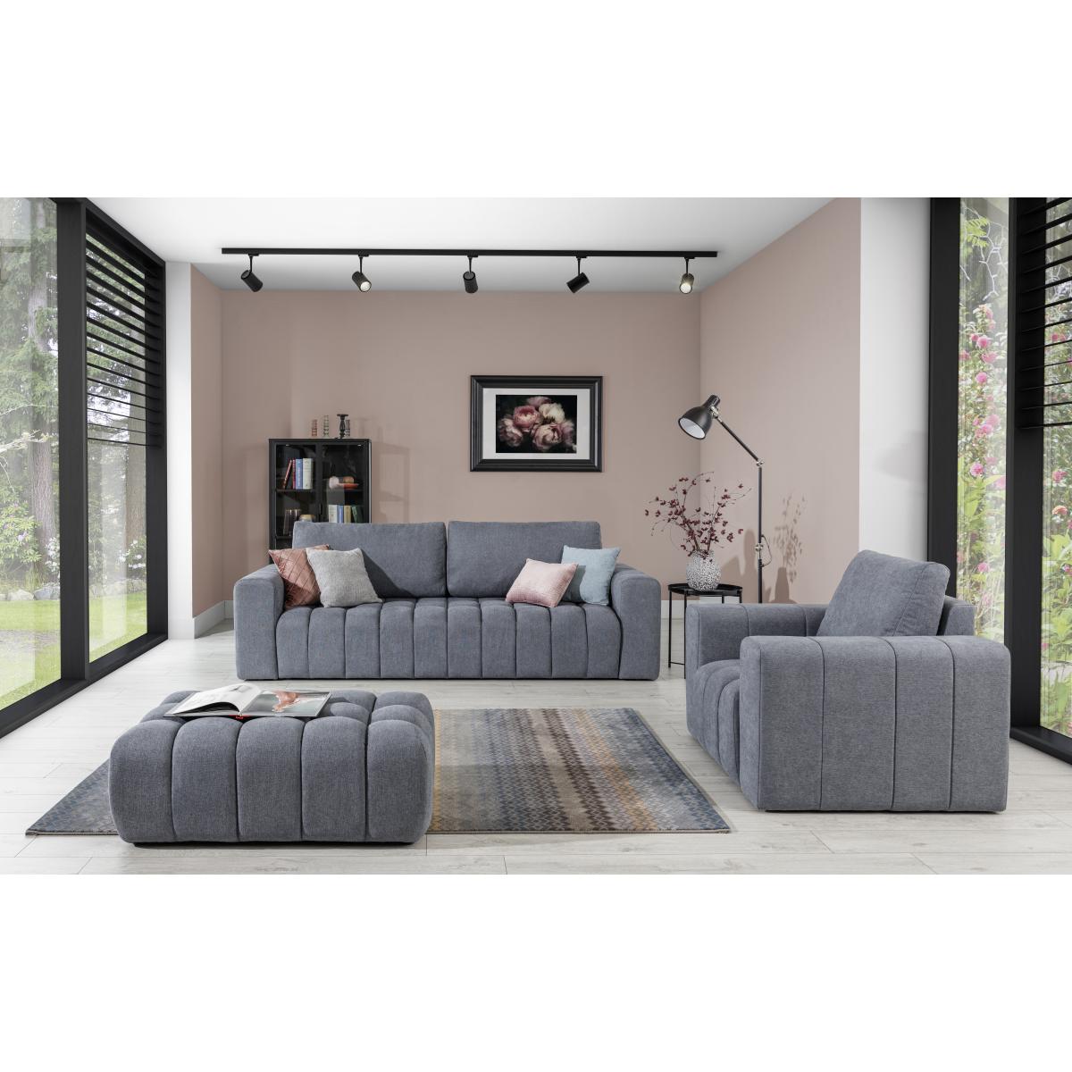 Soft Furniture Sets Lazaro 3+1+Pouf – Primo 89