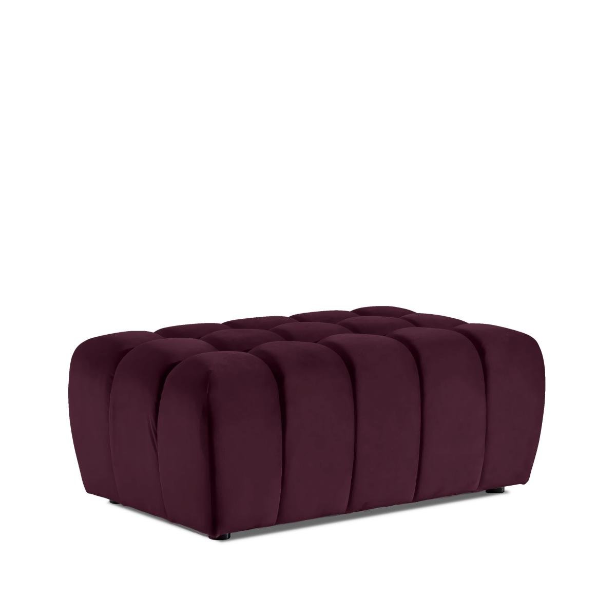 Lazaro Pouf – Mat Velvet 68