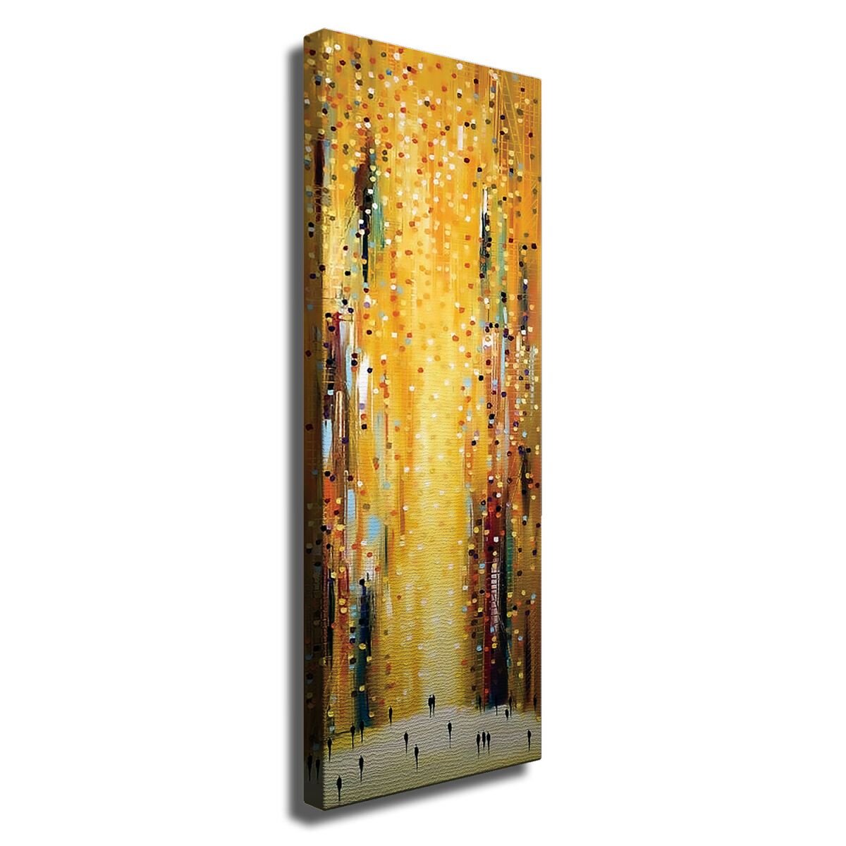 Stunning Decorative Canvas Painting, 30 x 80 cm, 50% Cotton/50% Polyester, Digital Print on Canvas, Wooden Frame 2 x 3 cm