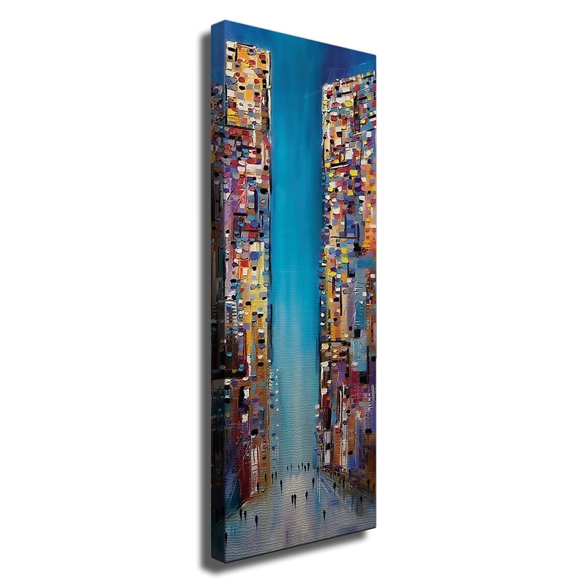 Stunning Decorative Canvas Painting, 30 x 80 cm, 50% Cotton/50% Polyester, Digital Print on Canvas, Framed in 2 x 3 cm Wood