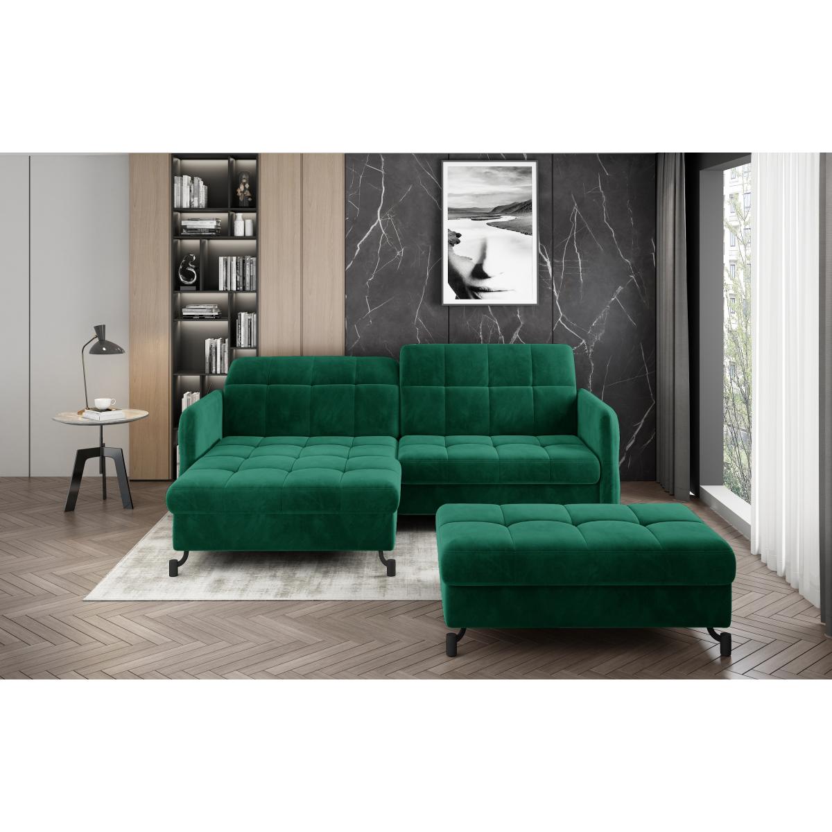 Soft Furniture Sets Corner Lorelle + Pouf – Kronos 19