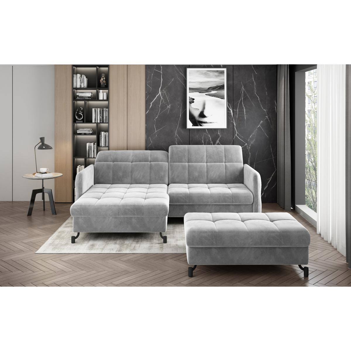 Soft Furniture Sets Corner Lorelle + Pouf – Paros 05