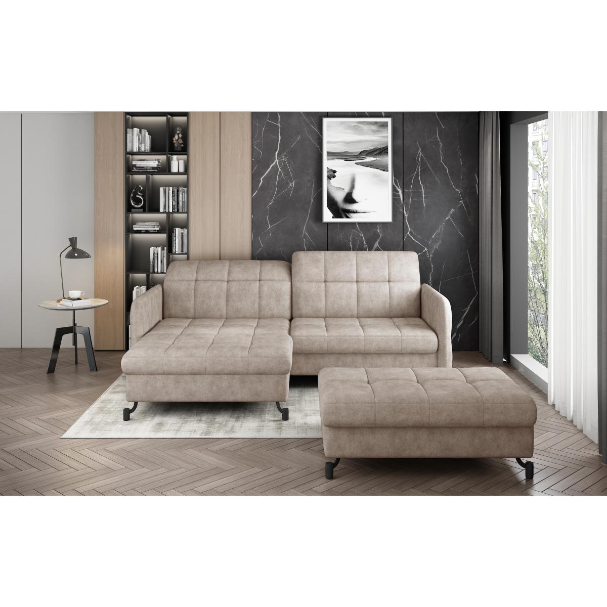 Soft Furniture Sets Corner Lorelle + Pouf – Dora 21