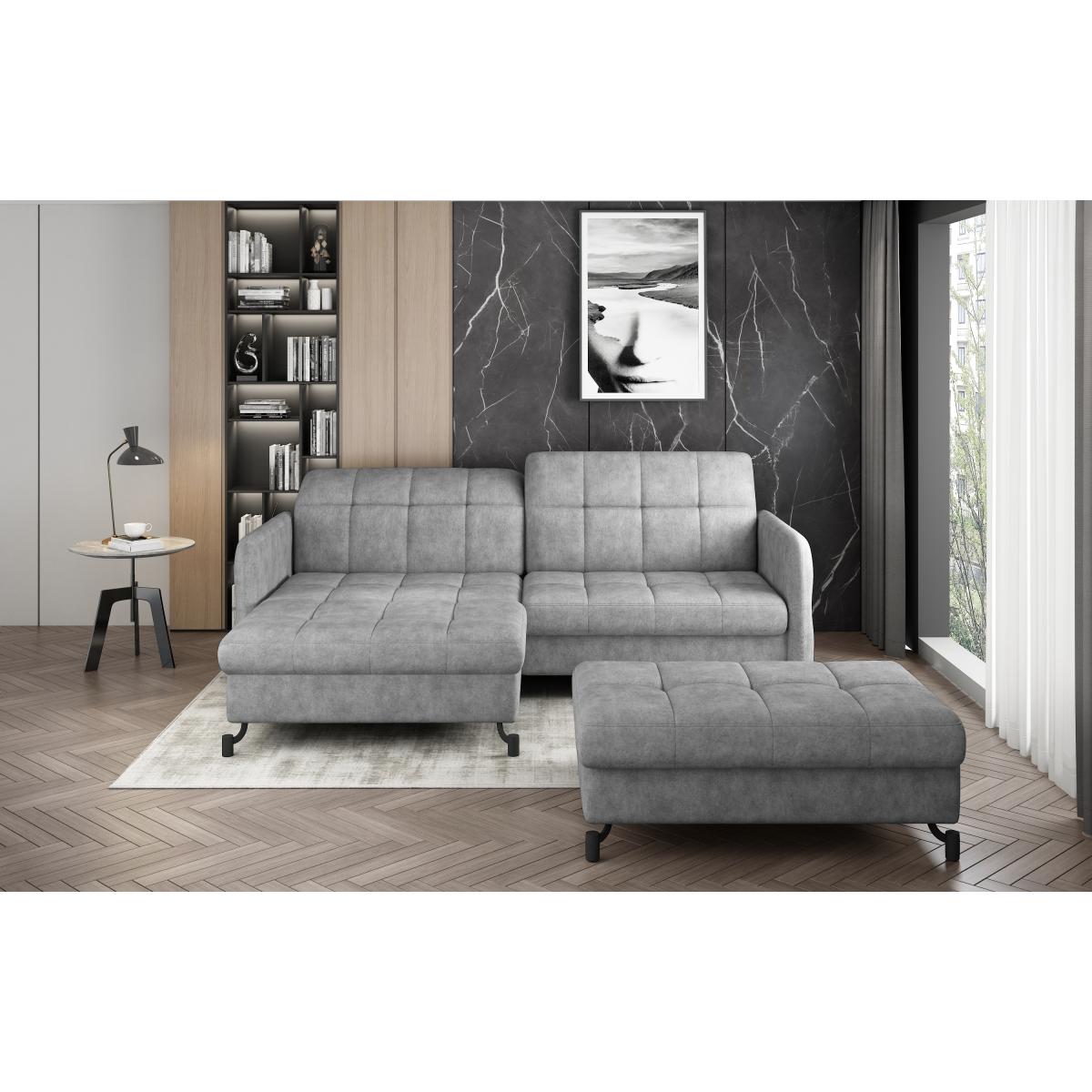 Soft Furniture Sets Corner Lorelle + Pouf – Dora 90