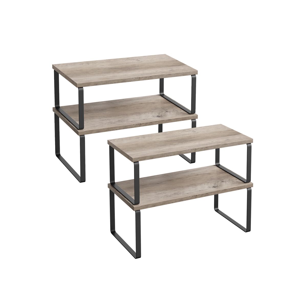 Vürtsiriiul 4-osaline komplekt metallraamiga 19,5 x 39,7 x 15,8 cm