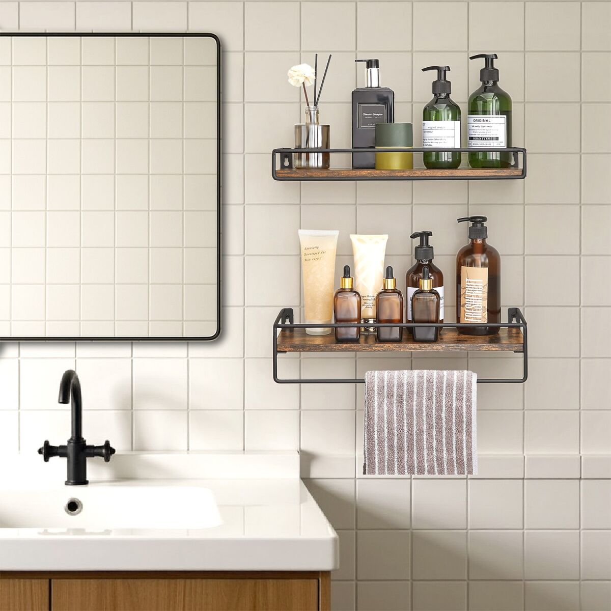 Wall Shelf Set of 2