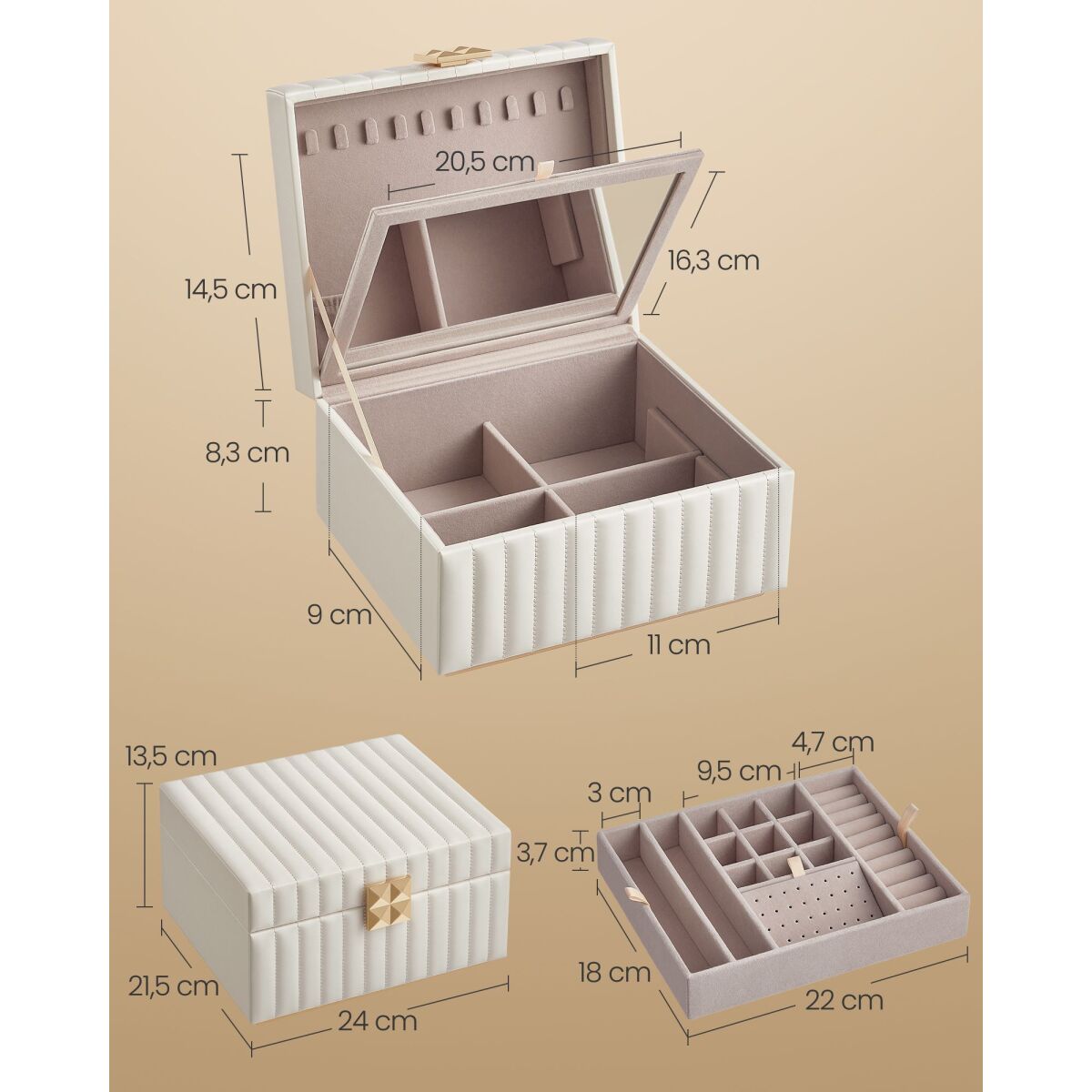 Ehetekarp ANAH Kollektsioonist, Kahe Tasandiga Peegel