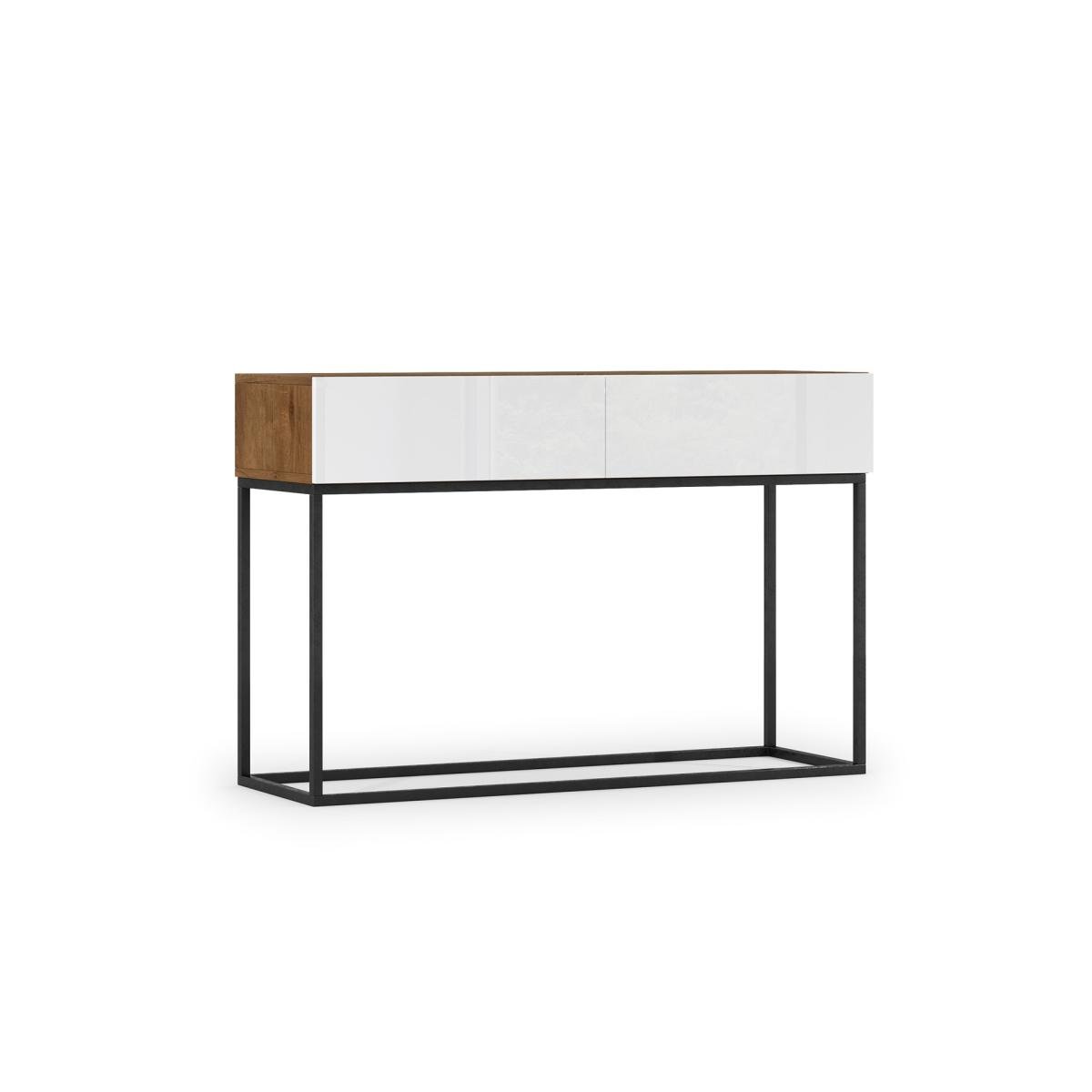 Konsoollaud Avorio 120 Console table Artisan Oak/White Gloss