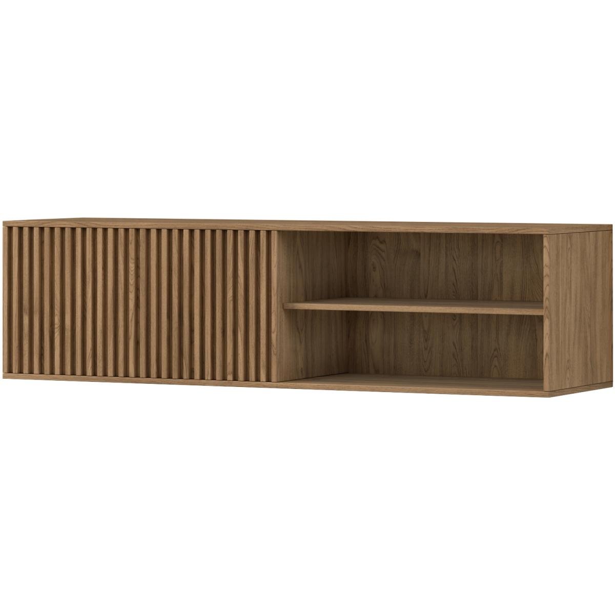 TV Stand Entsian 150 wall-mounted Media cabinet Artisan Oak