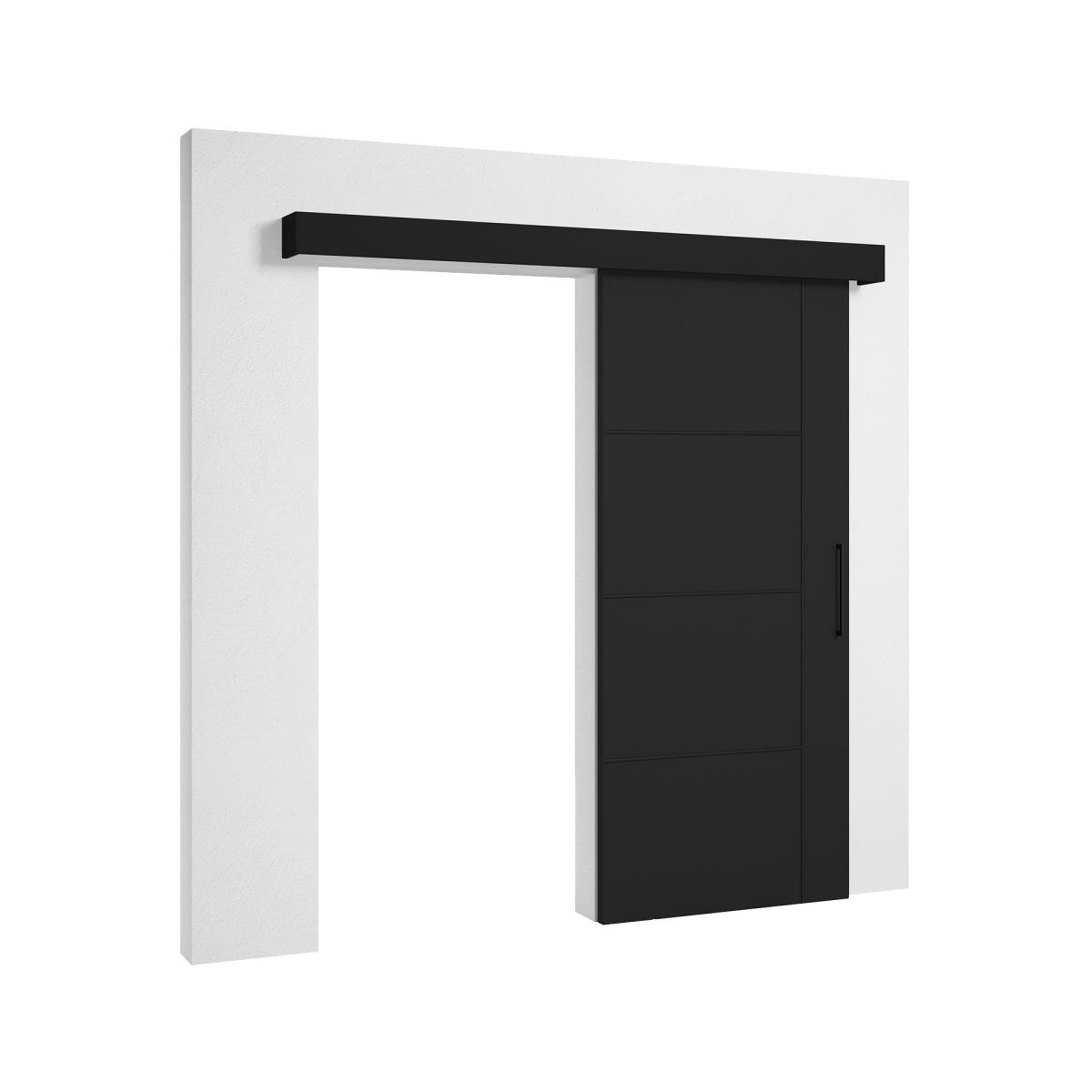 Crestina sliding door black