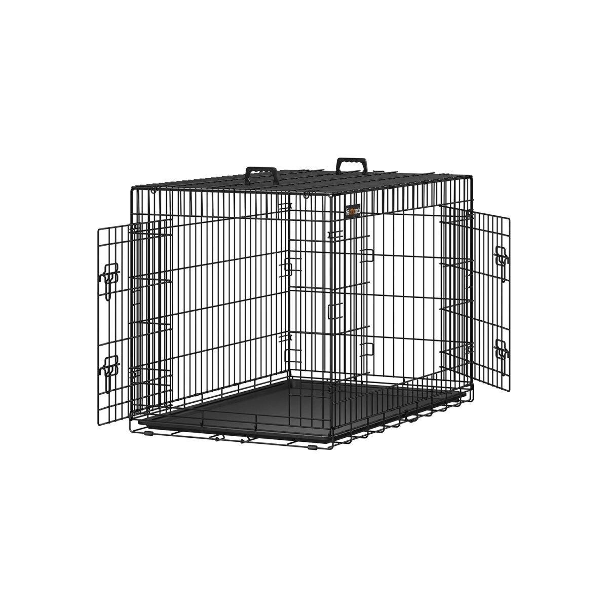 Extra Large Dog Crate with Dual Doors