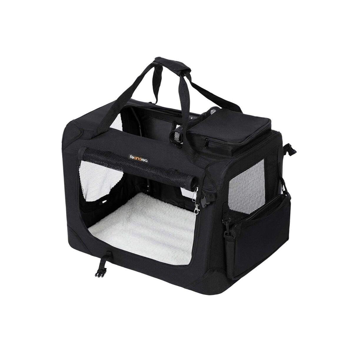 Pet Carrier Bag Black XL