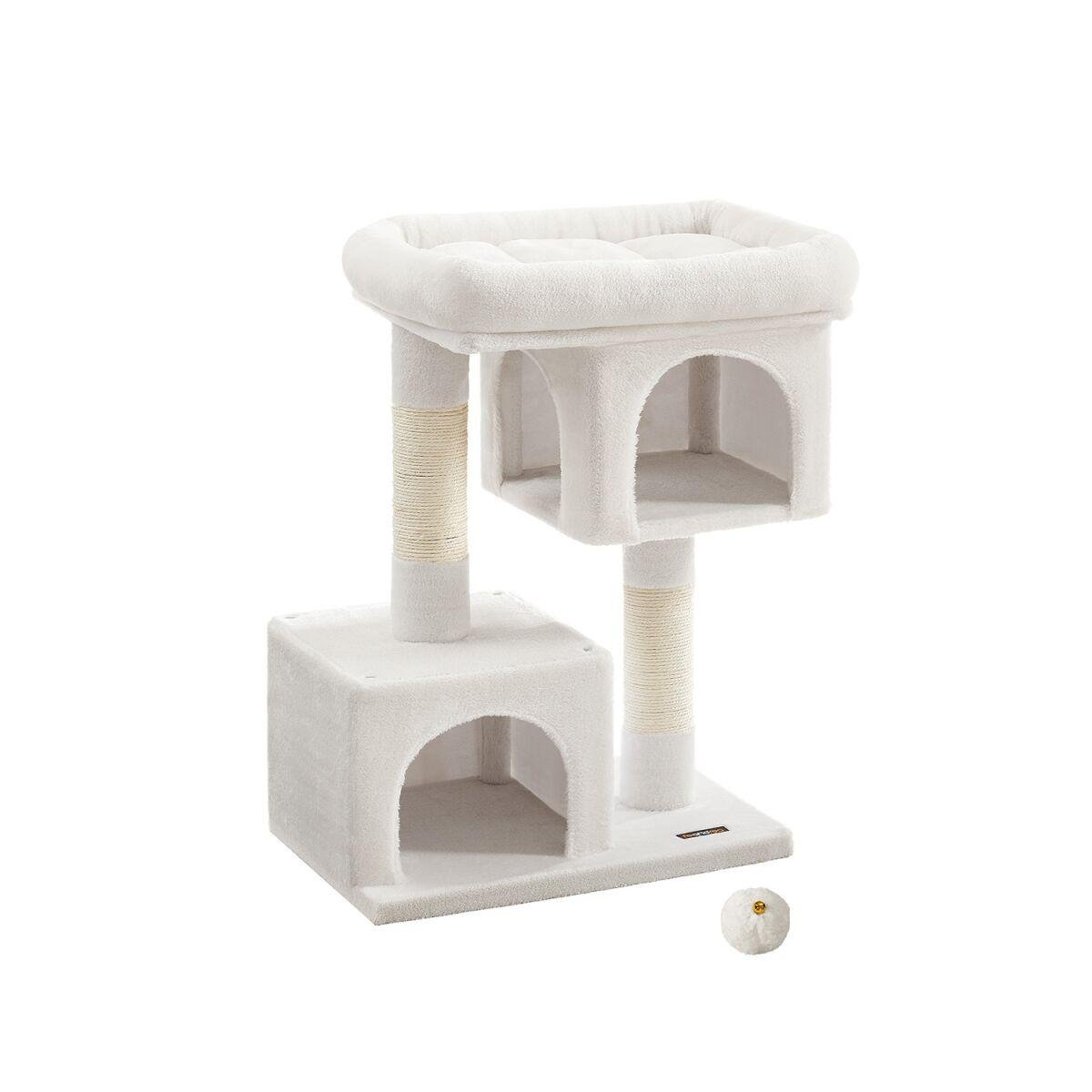 Scratching Post for Large Cats up to 7kg in Cream White