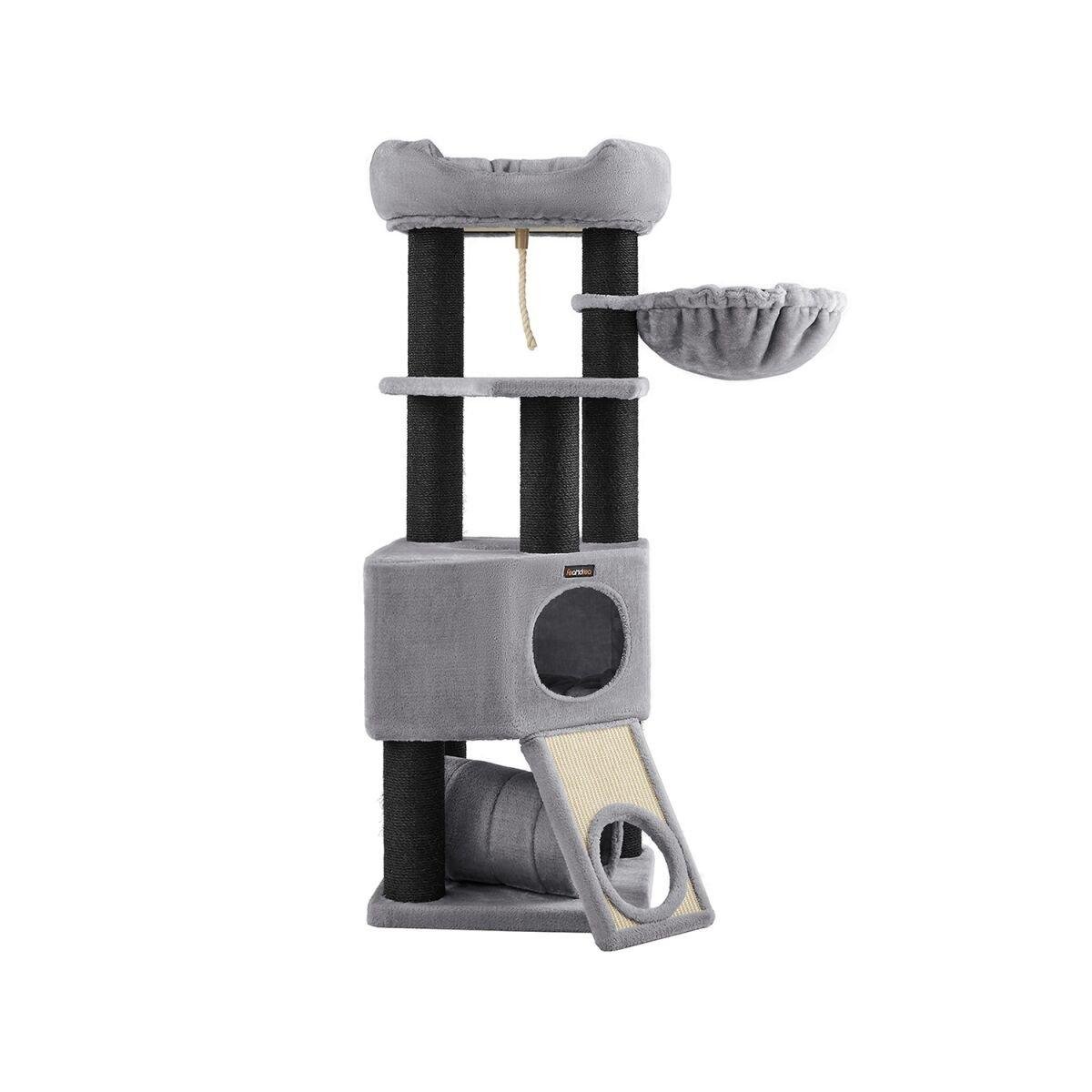 Thick Trunk Cat Tree 141 cm in Grey