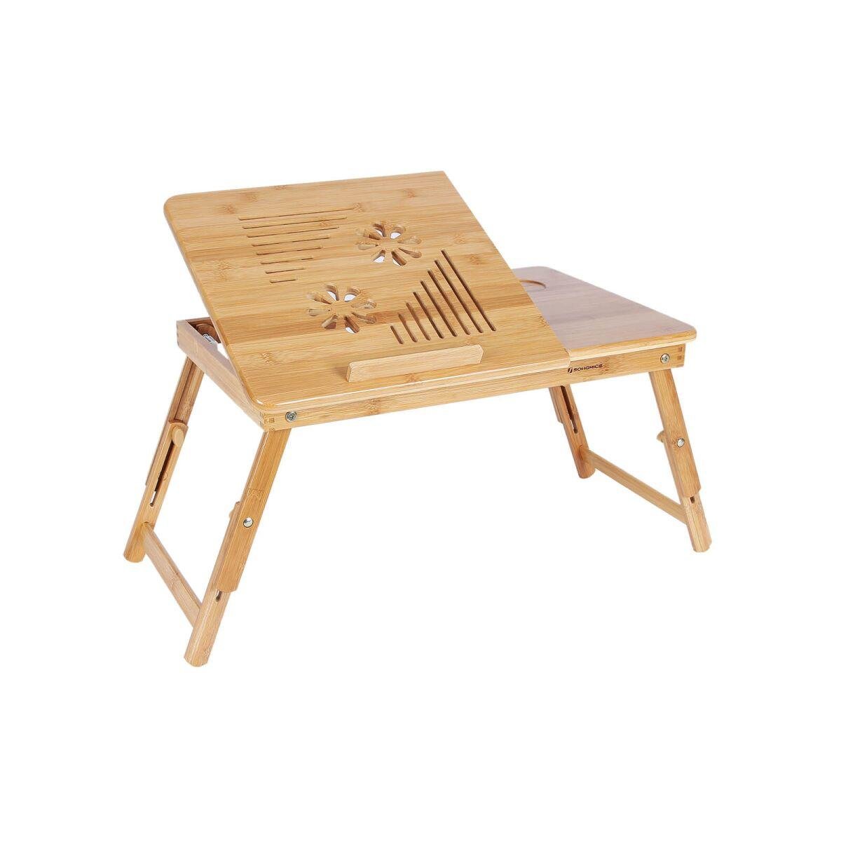 Adjustable Bamboo Laptop Table