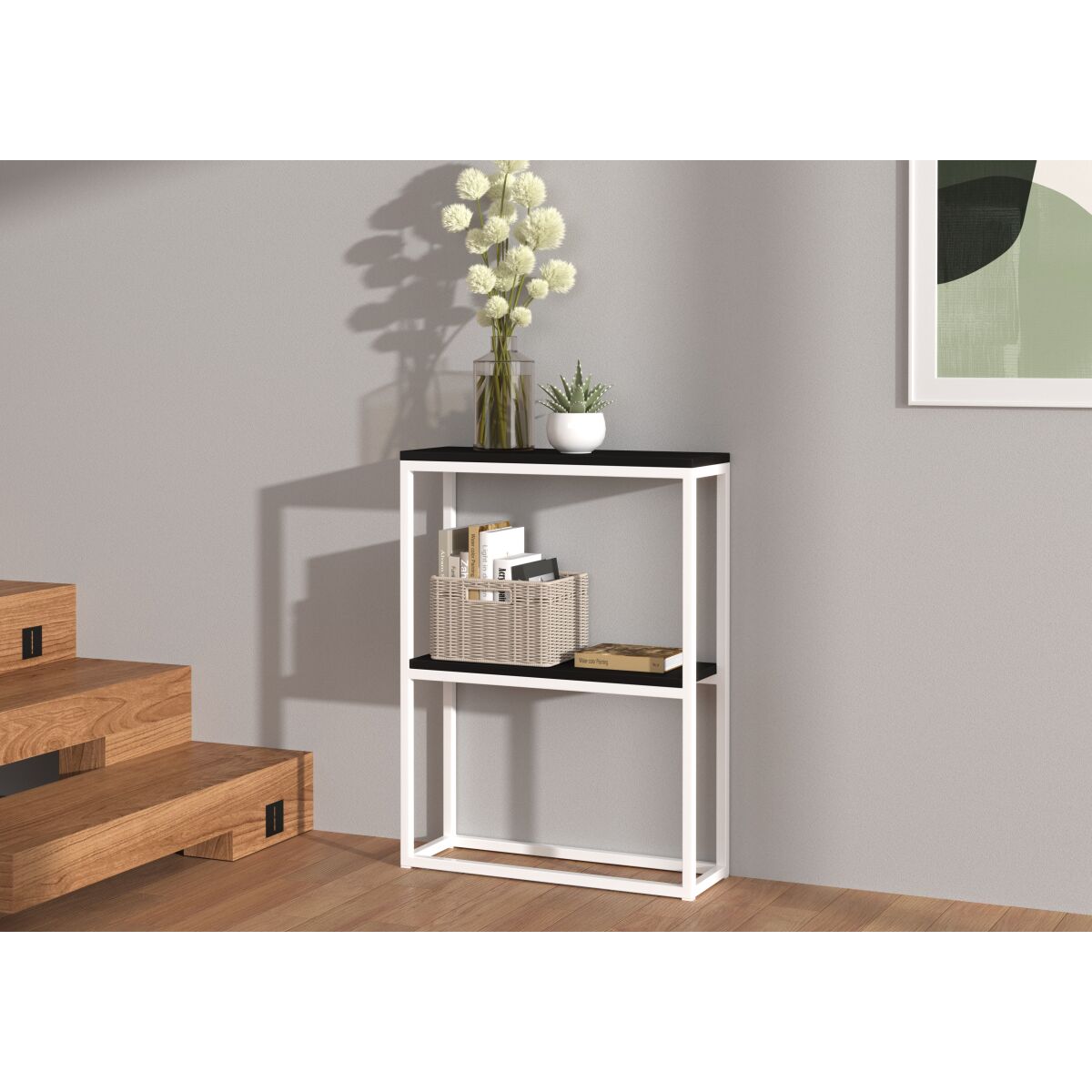 Moodne MASON Konsollaud Esikusse – White + Black