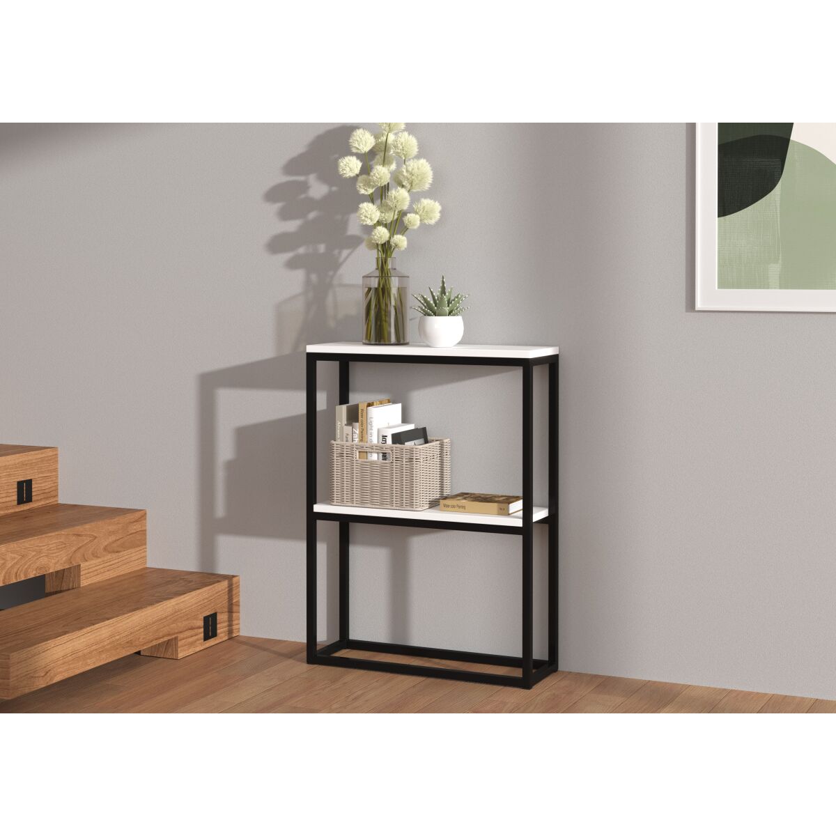 Moodne MASON Konsollaud Esikusse – Black + White