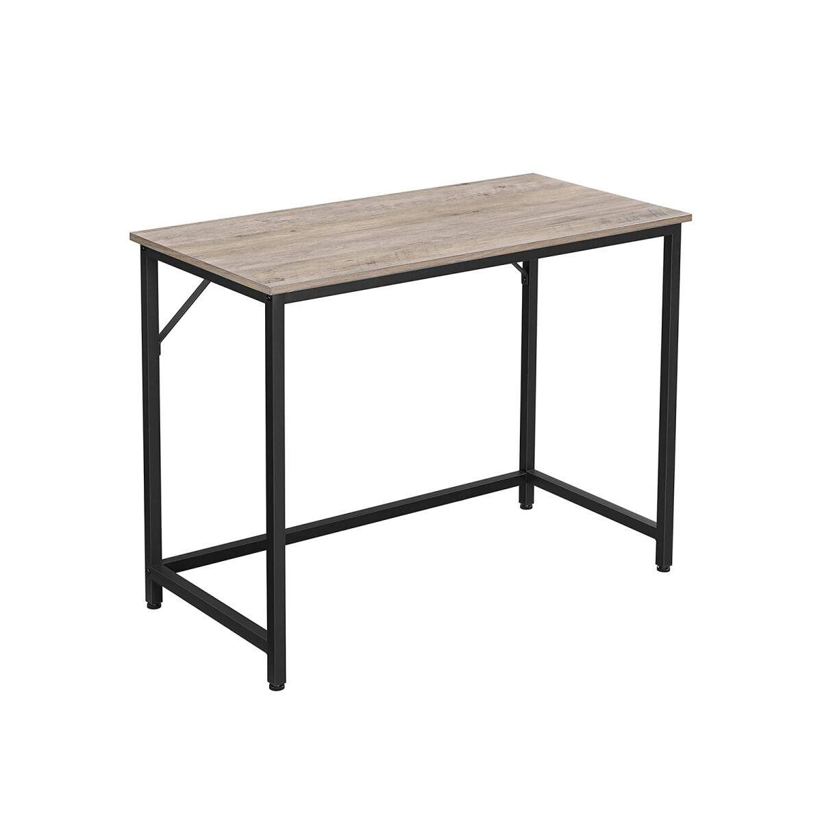 “Desk with Metal Frame”