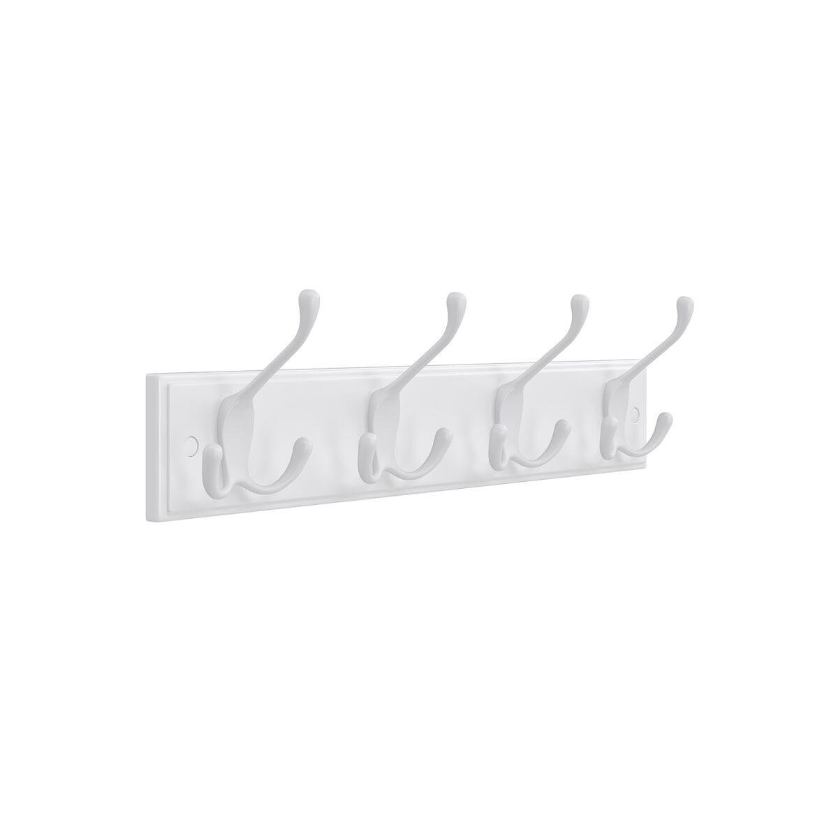 4 Triple Coat Hooks