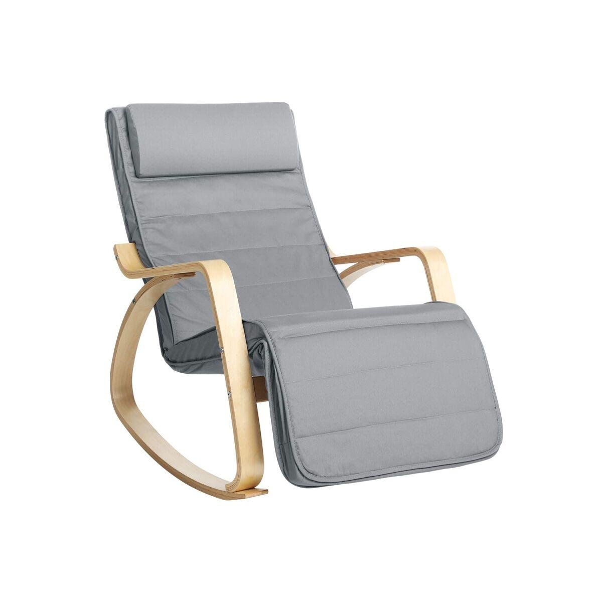 Rocking Chair in Light Gray