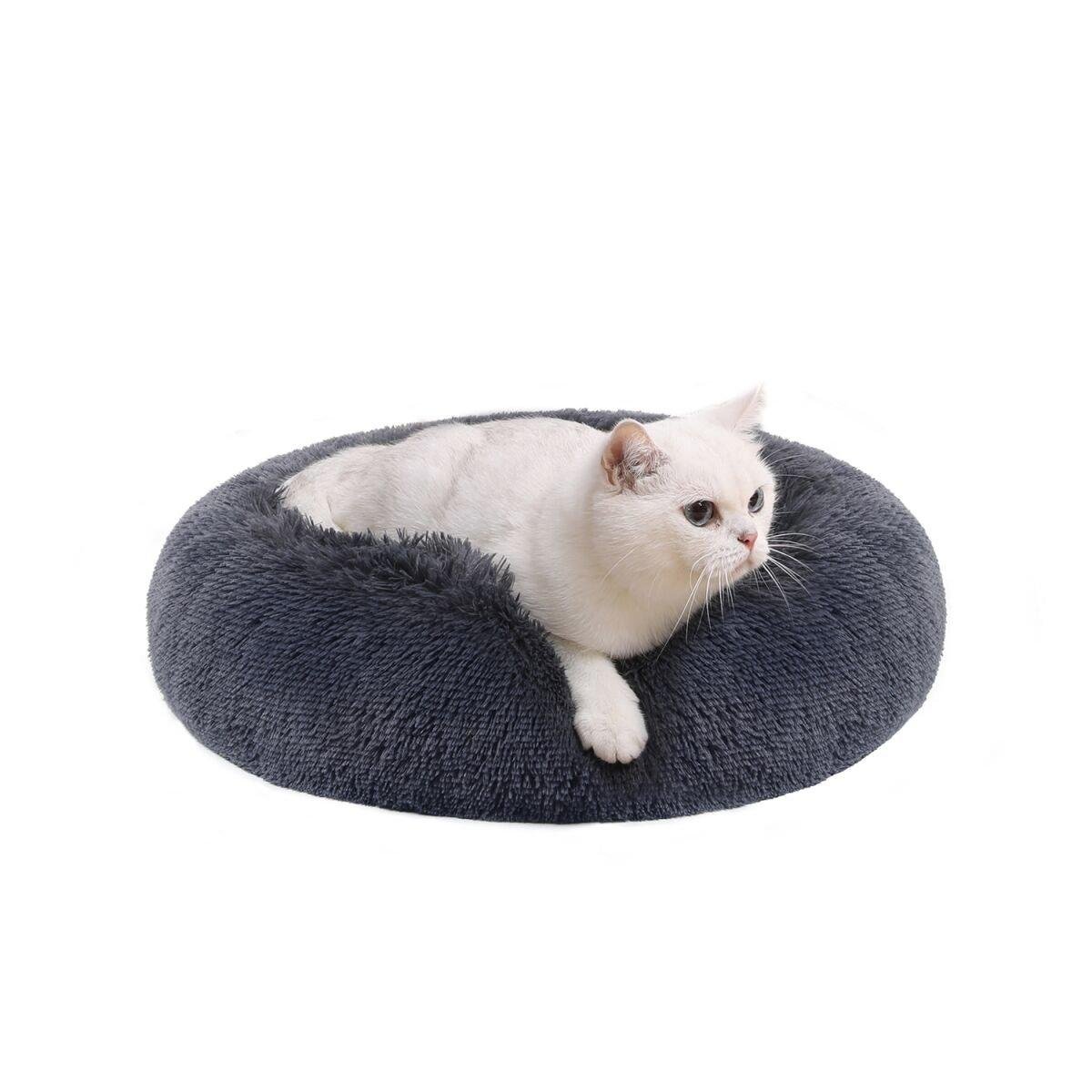 Dark Gray Dog Bed