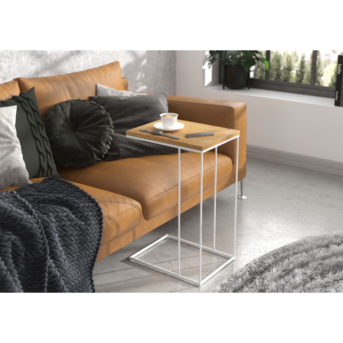 Moodne sülearvutilaud DRU kodukontorisse – White + Artisan