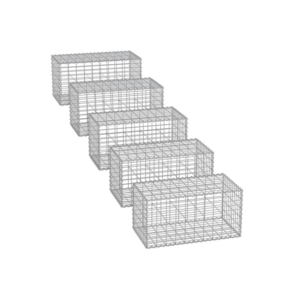 Traatkorvid 5 x 10 cm silmaga, komplektis 5 tk