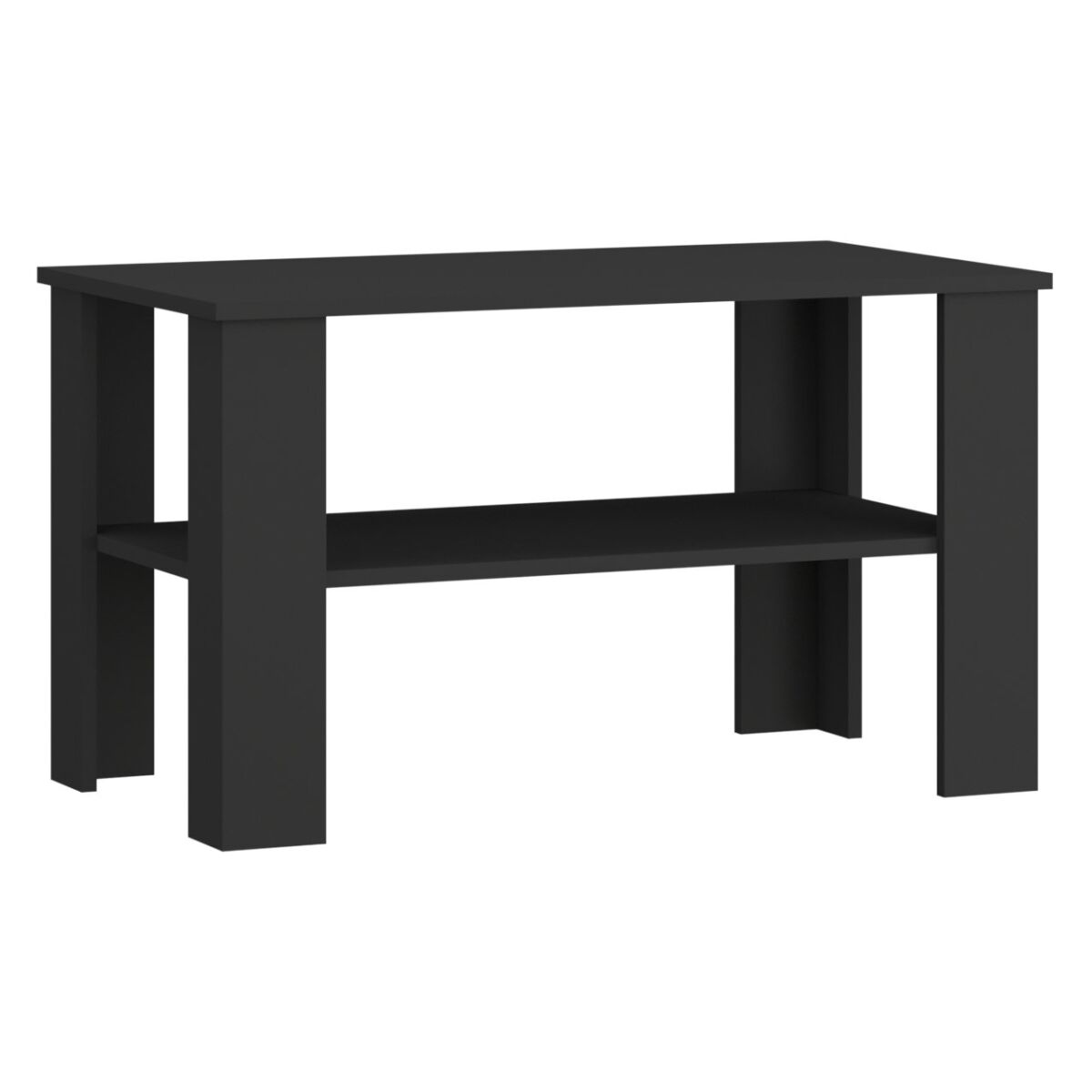 Frazio diivanilaud riiuliga, modernne stiil – Black + Black