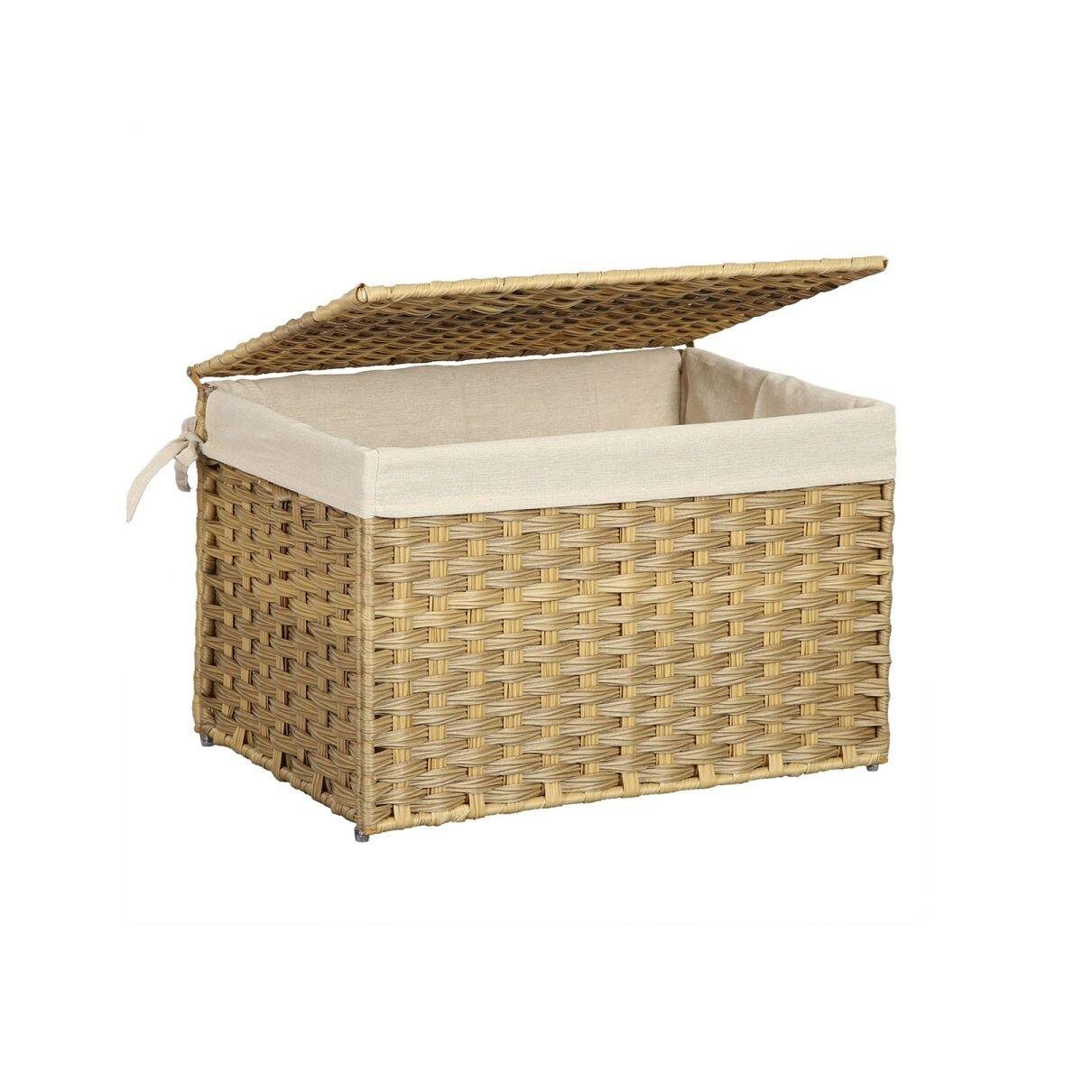 “Natural Polyrattan Storage Box”