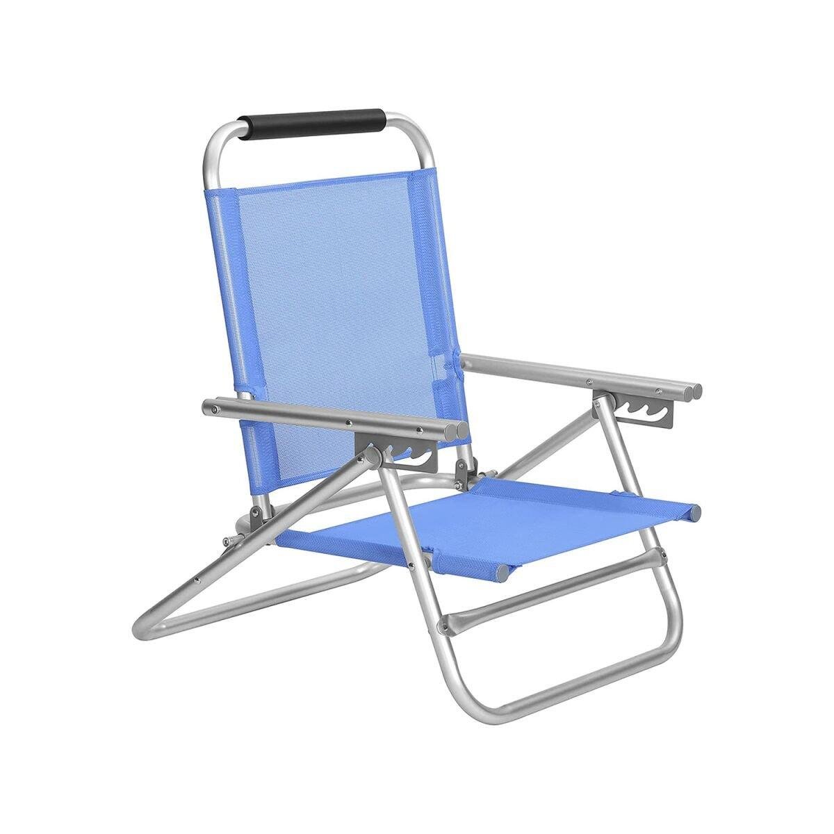 Folding Beach Chairs, Set of 2