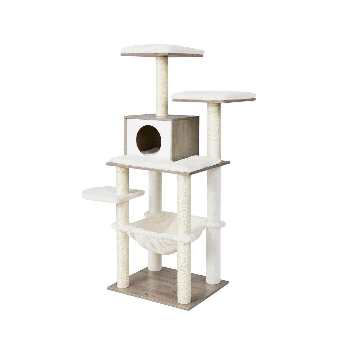 “138 cm Cat Tree with Platforms”