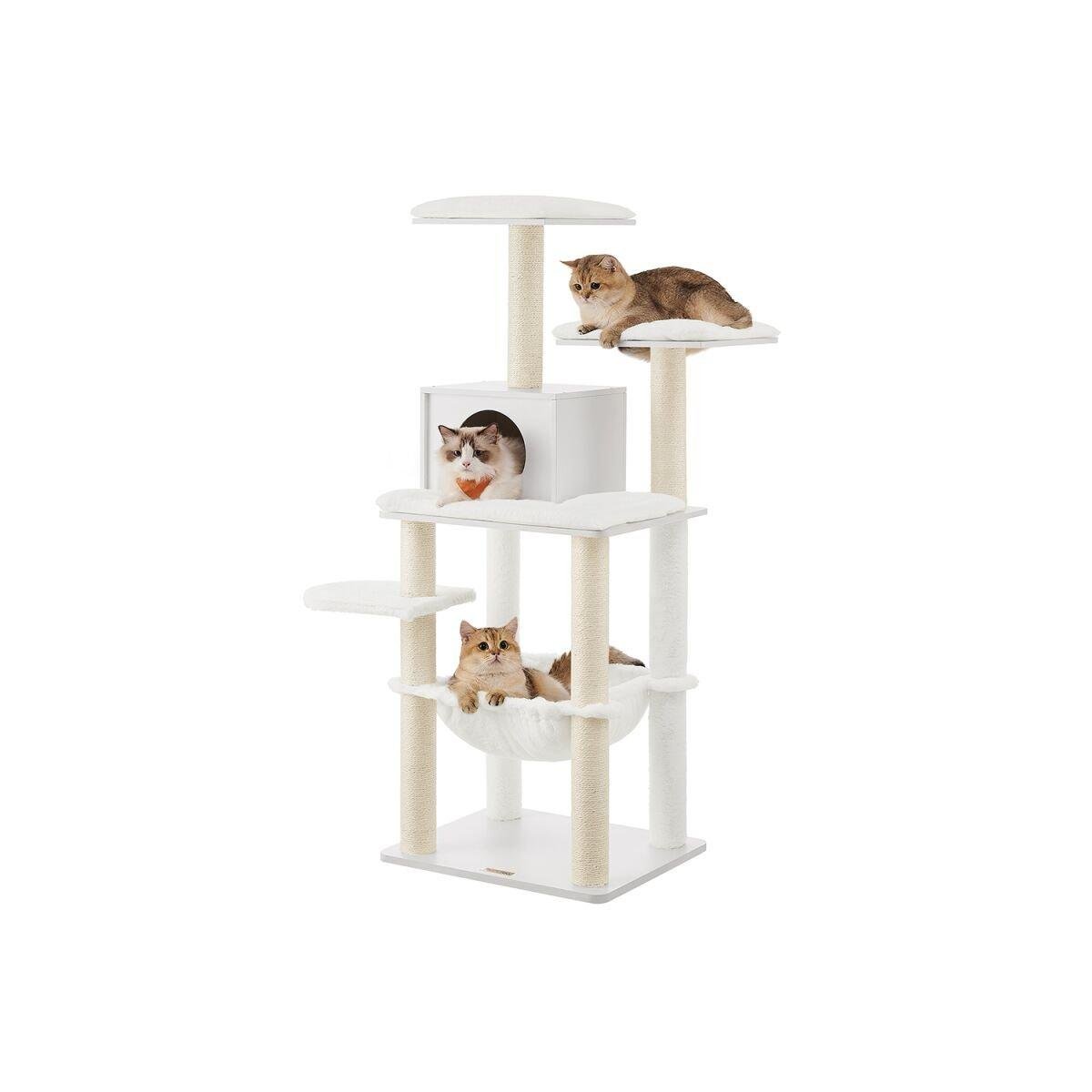 Multi-Level Cat Tree, 138 cm Tall